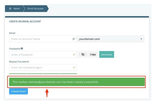 How to Set Up a Business Email in VPS? How to Set Up a Business Email in VPS?, Step by Step Creation of a Business Email in VPS 8