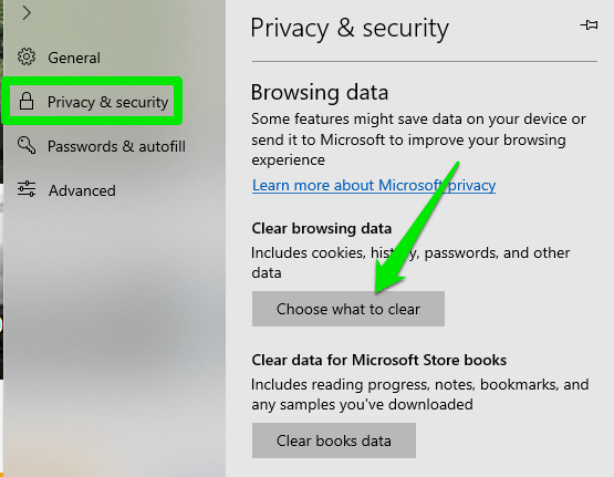 How to Clear Cache in Chrome Firefox Edge Safari, Microsoft Edge 2