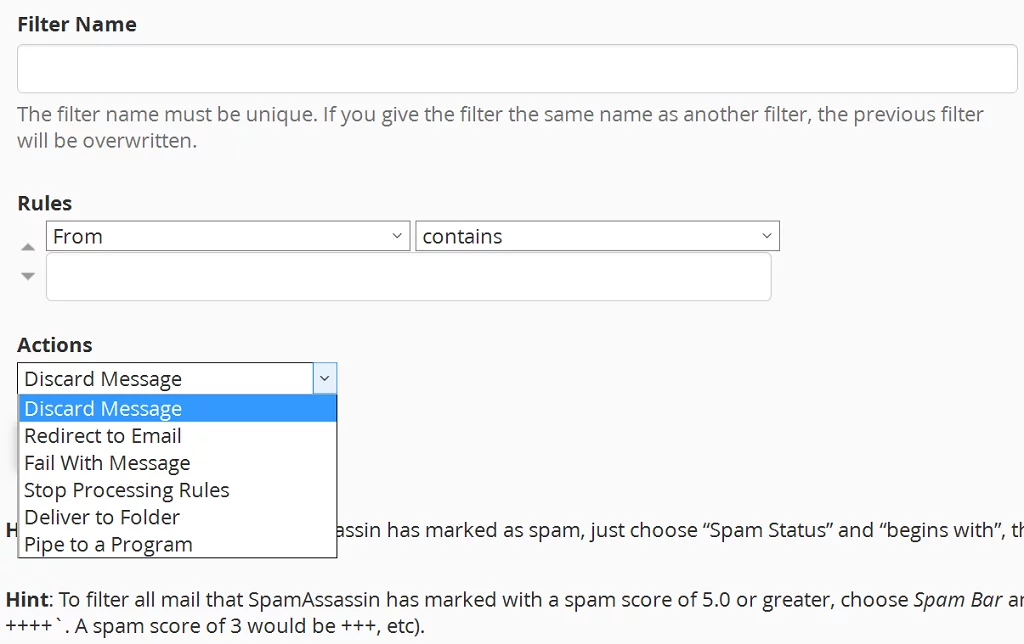 Stop Spam on cPanel Hosting: Full Guide Stop Spam on cPanel Hosting: Full Guide, Incoming Spam Protection 3
