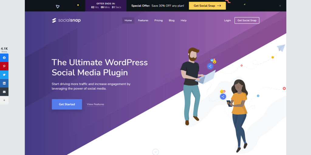 7 Best Social Media Sharing Plugins for WordPress 7 Best Social Media Sharing Plugins for WordPress, Social Snap