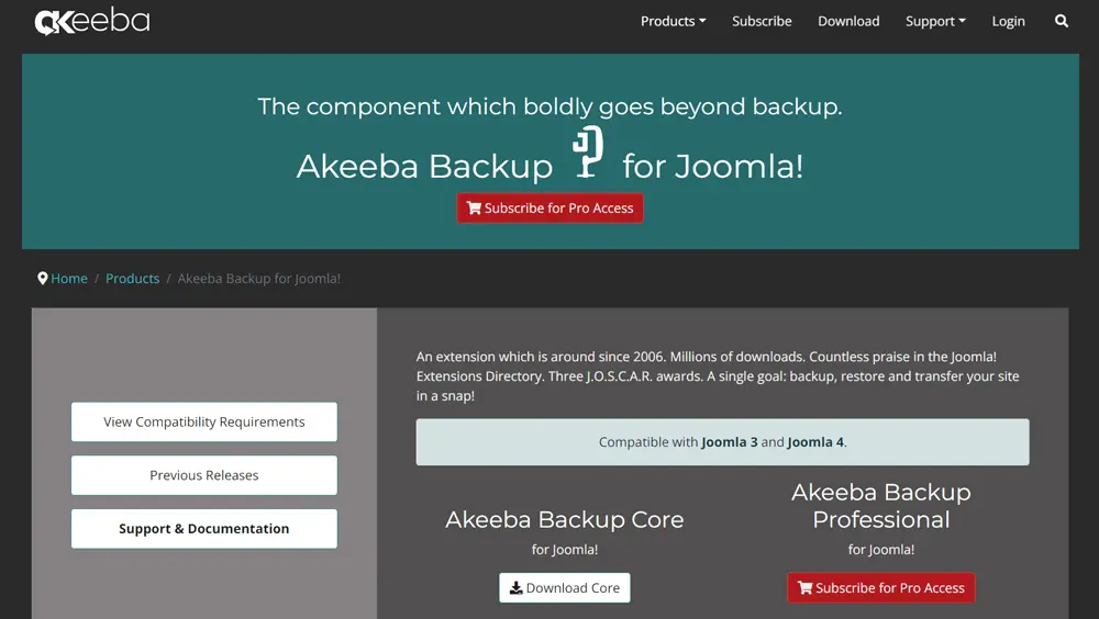 Top 5 Joomla Backup Plugins Top 5 Joomla Backup Plugins, Akeeba Backup