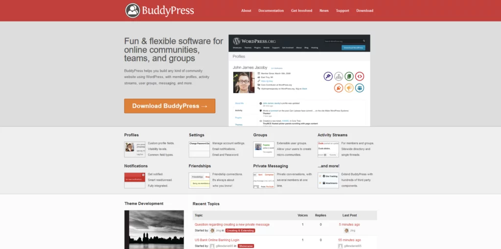 Top WordPress Plugins of 2025 Top WordPress Plugins of 2025, 8. BuddyPress