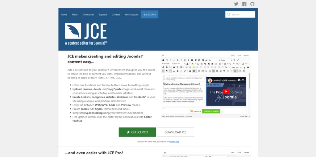 What Are the Best Joomla Plugins and Extensions? What Are the Best Joomla Plugins and Extensions?, JCE