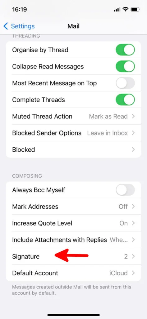 Remove Sent from iPhone Signature Fix