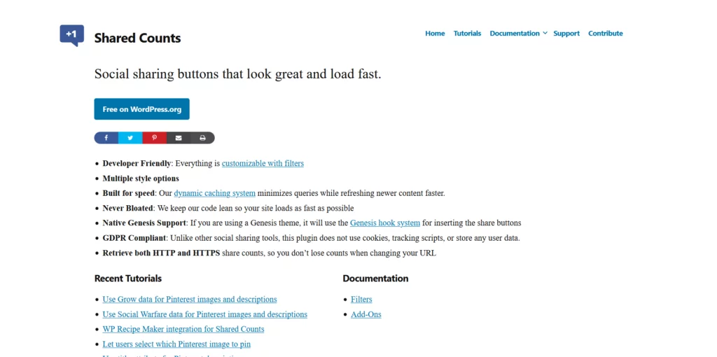 Top WordPress Plugins of 2025 Top WordPress Plugins of 2025, 12. Shared Counts