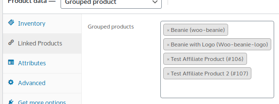 Adding Products to WooCommerce Adding Products to WooCommerce, Linked Products Tab