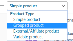 Adding Products to WooCommerce Adding Products to WooCommerce, Adding Grouped Products