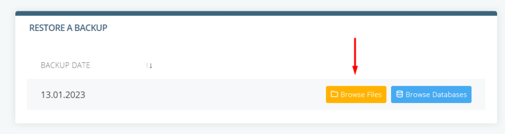 How to Restore a Joomla Site - A Comprehensive Guide How to Restore a Joomla Site – A Comprehensive Guide, Restore Joomla via SPanel 2