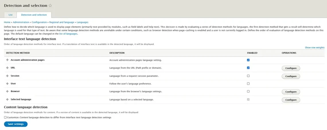Drupal Multilingual Hosting: Localization Tips Drupal Multilingual Hosting: Localization Tips, Language Detection and Settings for Front End and Administration Pages in Drupal 2