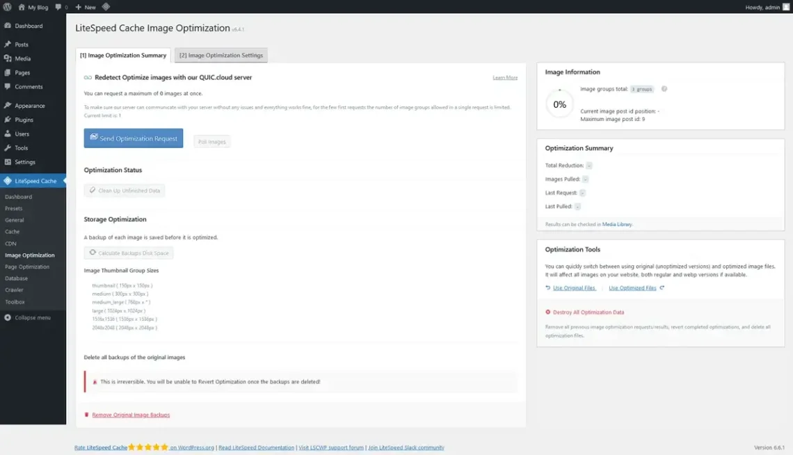 LiteSpeed Cache WordPress: Speed Guide LiteSpeed Cache WordPress: Speed Guide, Image Optimization With LiteSpeed Cache