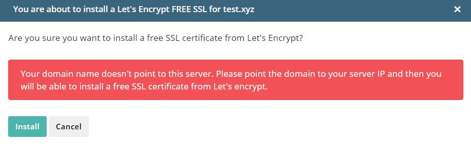 Enable Free SSL Certificate (Let’s Encrypt)