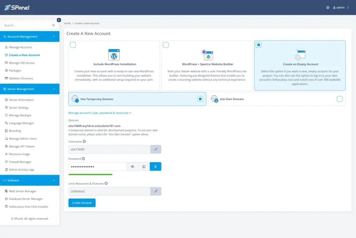Multiple Websites Hosting Multiple Websites Hosting, Technical setup