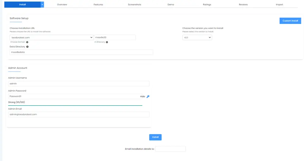 How to Host Moodle on AWS with ScalaHosting How to Host Moodle on AWS with ScalaHosting, Moodle Installation on AWS with SPanel 3