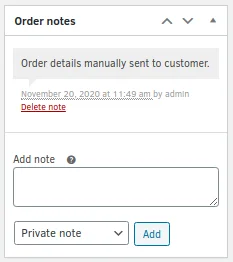 Orders Orders, Order Notes