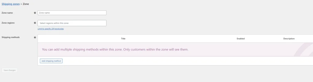 How to Set Up WooCommerce on WordPress? How to Set Up WooCommerce on WordPress?, Setting Shipping Options 4