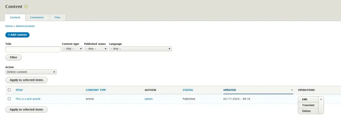 Drupal Multilingual Hosting: Localization Tips Drupal Multilingual Hosting: Localization Tips, Translating Content 3