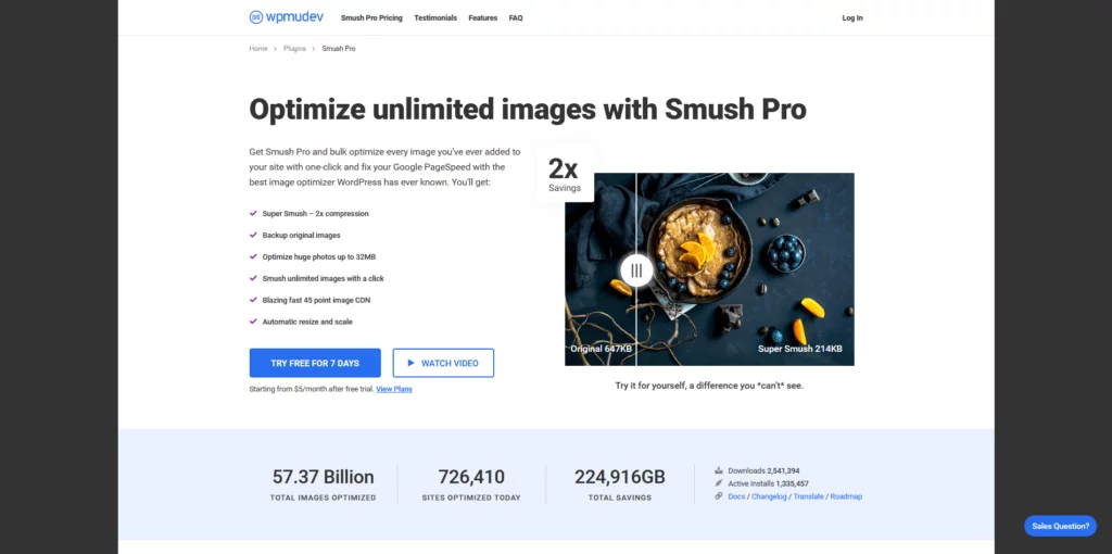 Top WordPress Plugins of 2025 Top WordPress Plugins of 2025, 2. Smush Image Compression