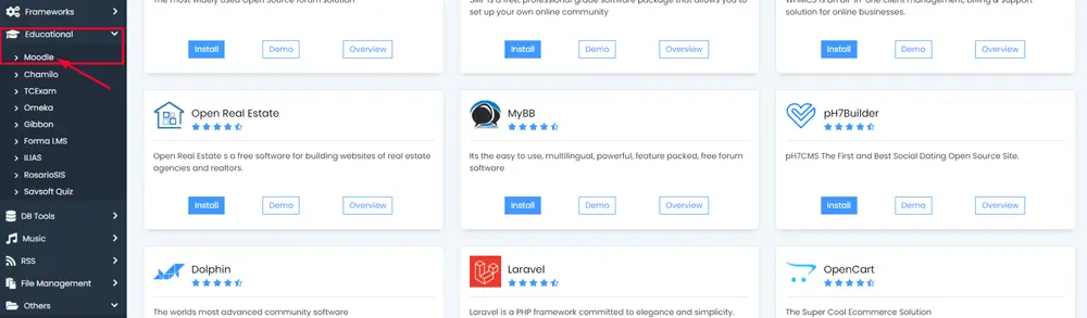 How to Host Moodle on AWS with ScalaHosting How to Host Moodle on AWS with ScalaHosting, Moodle Installation on AWS with SPanel 2