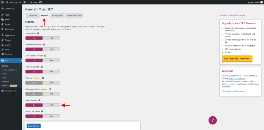 Submit WordPress Sitemap to Google, Creating an XML Sitemap