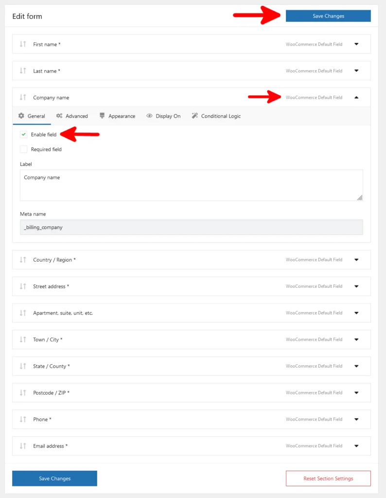 WooCommerce Checkout Optimization Guide WooCommerce Checkout Optimization Guide, Hide Unnecessary Fields 2