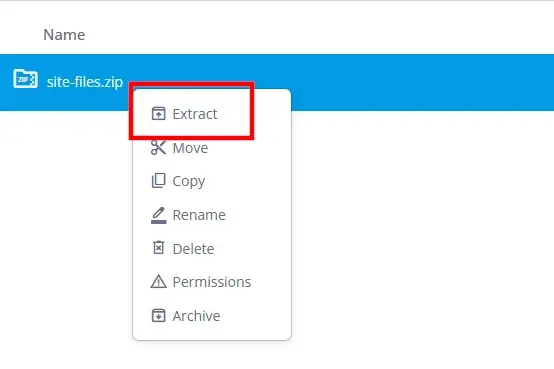 Website Migration Without Downtime: Full Checklist Website Migration Without Downtime: Full Checklist, 2. Through the File Manager 2