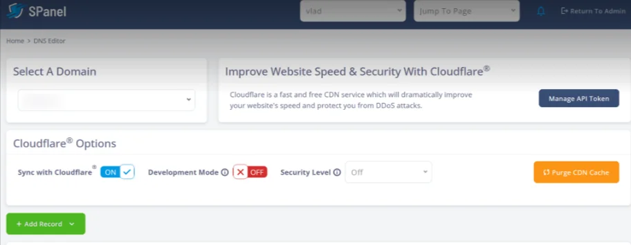 Connect Cloudflare to SPanel Website, How to Integrate Cloudflare in SPanel: Step-by-Step Guide 7
