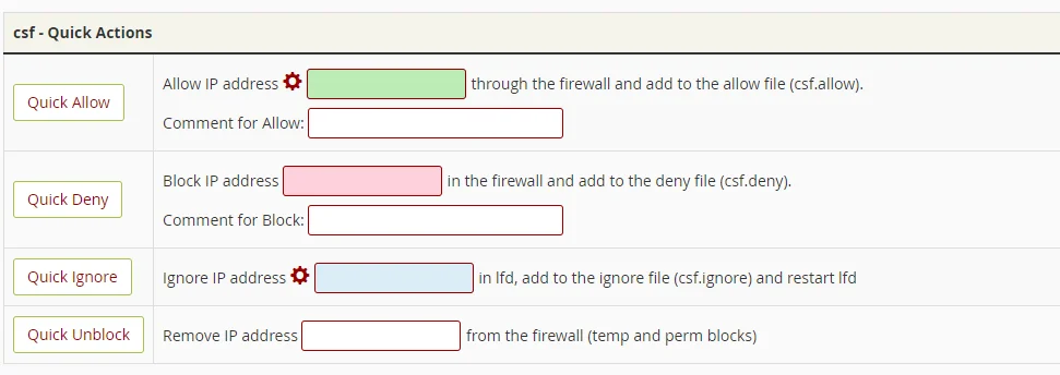 What is WHM (Web Host Manager)?, Firewall configuration 3