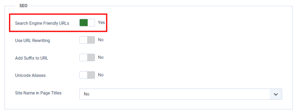 Joomla SEF URLs: Complete Setup Guide Joomla SEF URLs: Complete Setup Guide, Enabling SEF URLs in Joomla 3