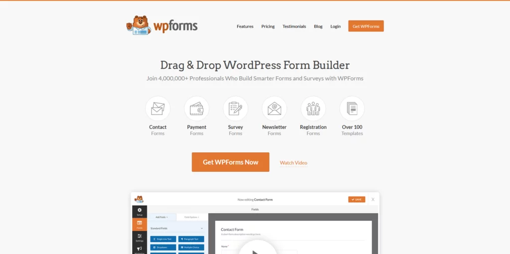 Top WordPress Plugins of 2025 Top WordPress Plugins of 2025, 11. WPForms