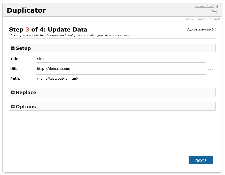 WordPress Site Launch Checklist, 4. Deploy the package 3