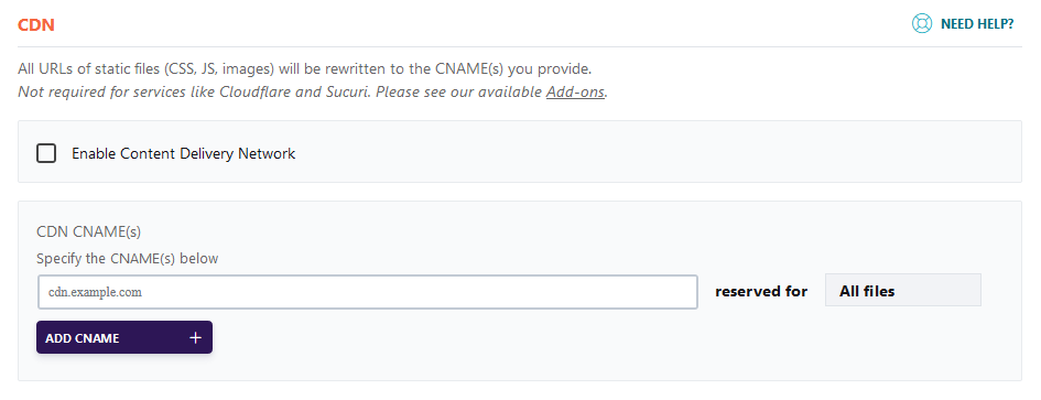 WP Rocket: Boost WordPress Speed (Full Review) WP Rocket: Boost WordPress Speed (Full Review), CDN tab