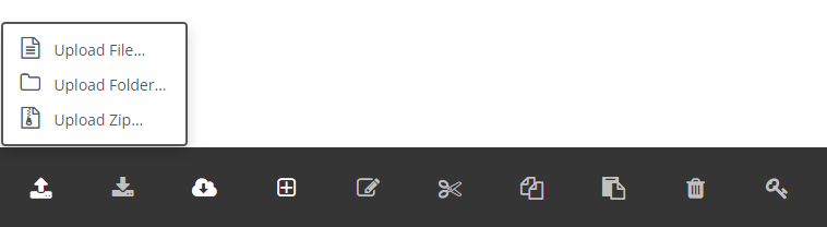 How to Upload a File via SPanel’s File Manager?