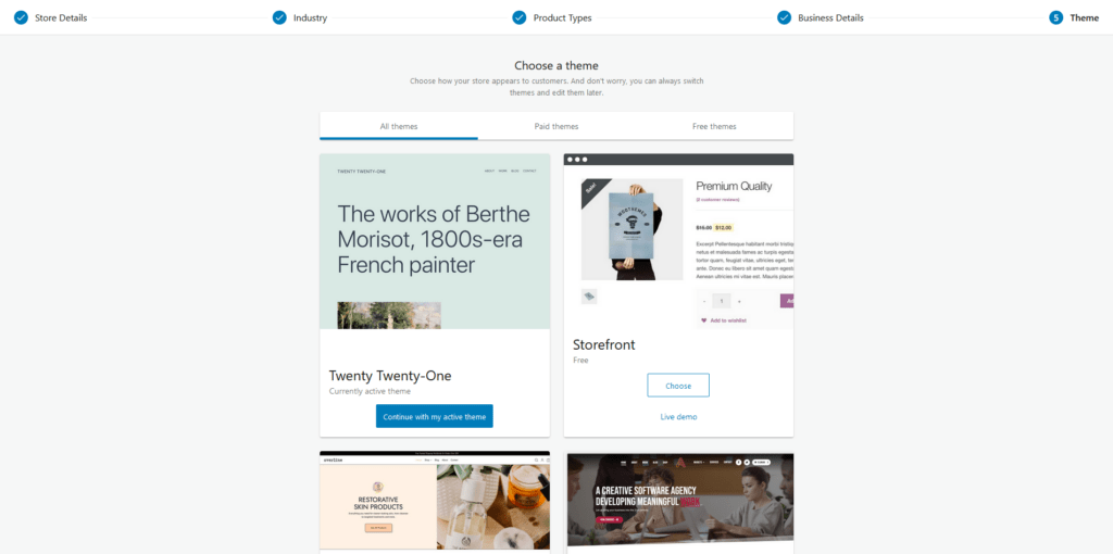 How to Set Up a New WooCommerce Store How to Set Up a New WooCommerce Store, Picking a WooCommerce theme