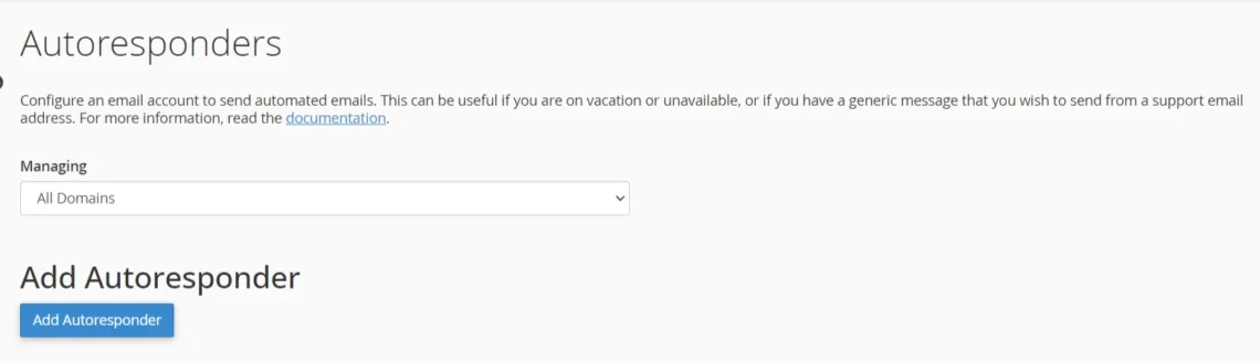 Managing Email Accounts in cPanel: A Step-by-Step Guide Managing Email Accounts in cPanel: A Step-by-Step Guide, Autoresponders and Vacation Messages