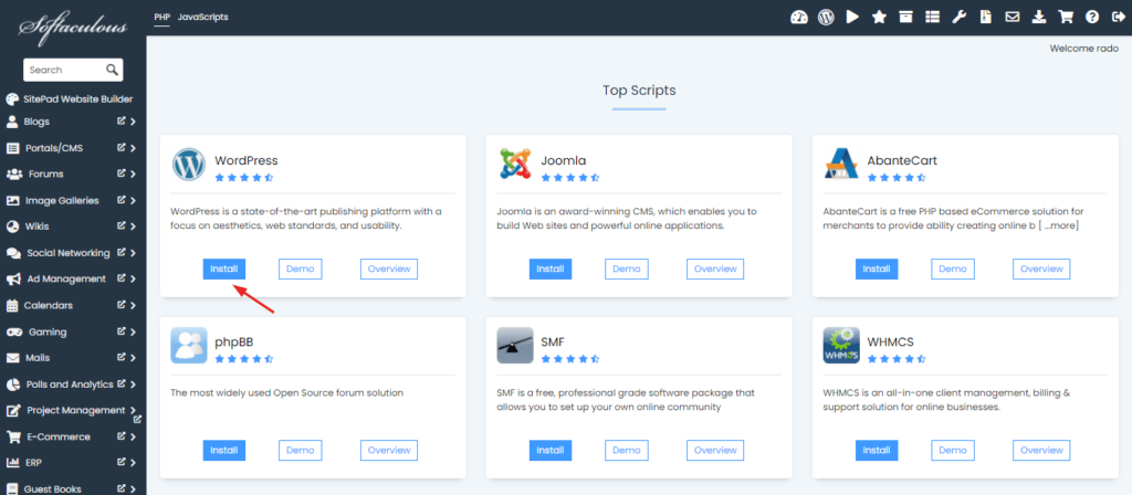 Install WordPress: One-Click Guide, How to Set Up WordPress with a One-click Installer? 2