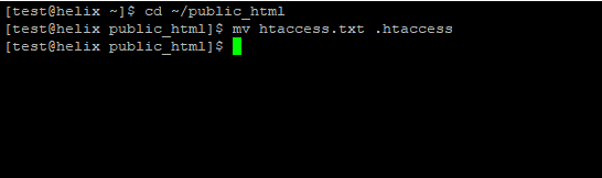 Where Is the .htaccess File in Joomla? Where Is the .htaccess File in Joomla?, Via SSH