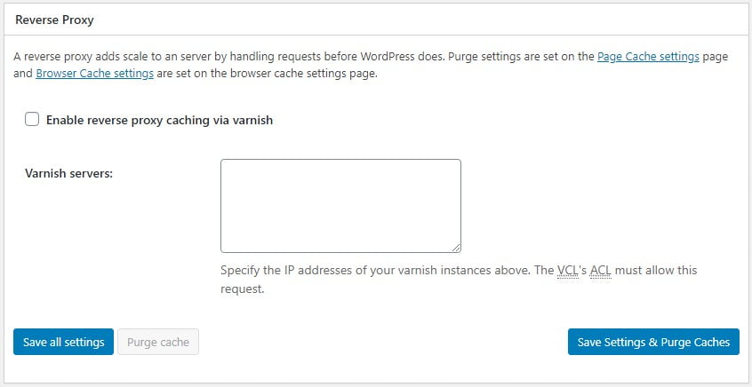 Optimize Website Speed with W3 Total Cache Optimize Website Speed with W3 Total Cache, Reverse Proxy