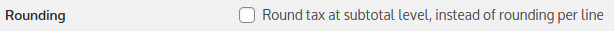 Taxes Taxes, Rounding