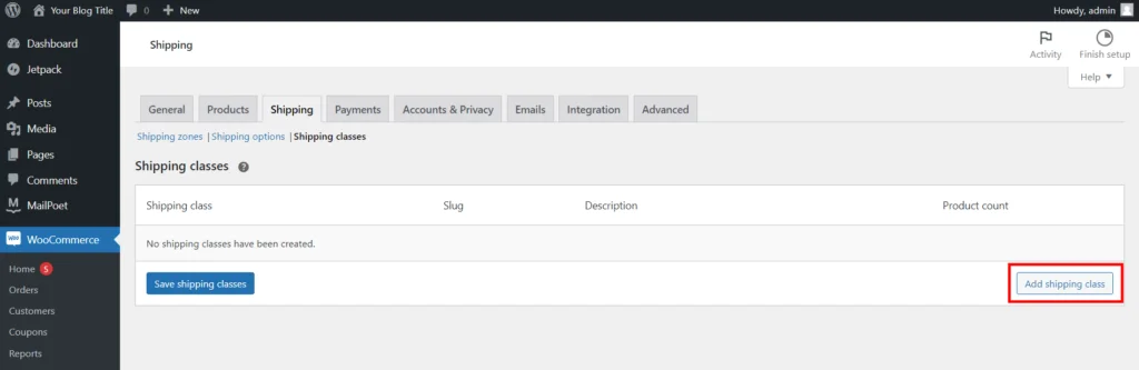 How to Set Up WooCommerce on WordPress? How to Set Up WooCommerce on WordPress?, Setting Shipping Options 8