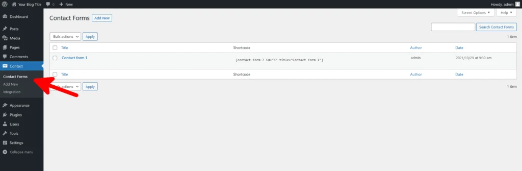 What are Contact Forms in WordPress? What are Contact Forms in WordPress?, Contact Form 7