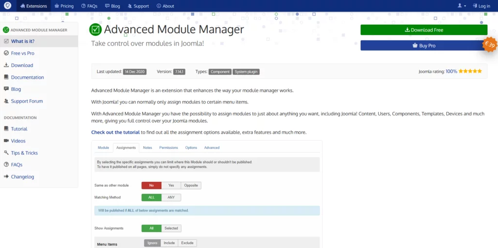 What Are the Best Joomla Plugins and Extensions? What Are the Best Joomla Plugins and Extensions?, Advanced Module Manager