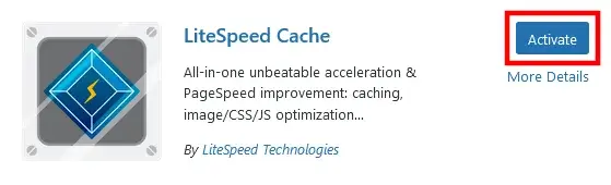 LiteSpeed Cache WordPress: Speed Guide LiteSpeed Cache WordPress: Speed Guide, Installing and Activating Litespeed Cache on Your WordPress Site 3