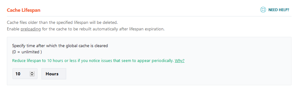 WP Rocket: Boost WordPress Speed (Full Review) WP Rocket: Boost WordPress Speed (Full Review), Cache tab 2