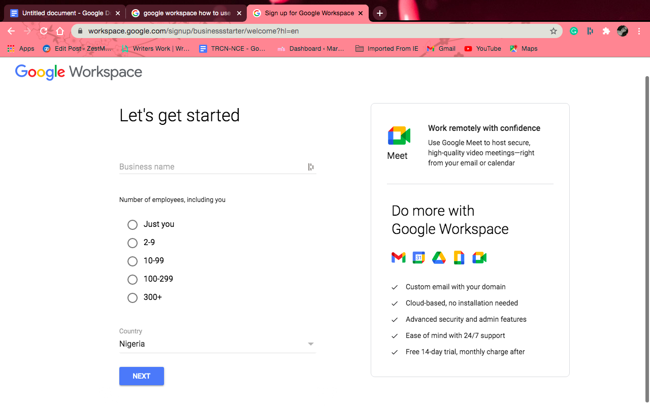 Google Workspace Setup & Features, How To Get Started