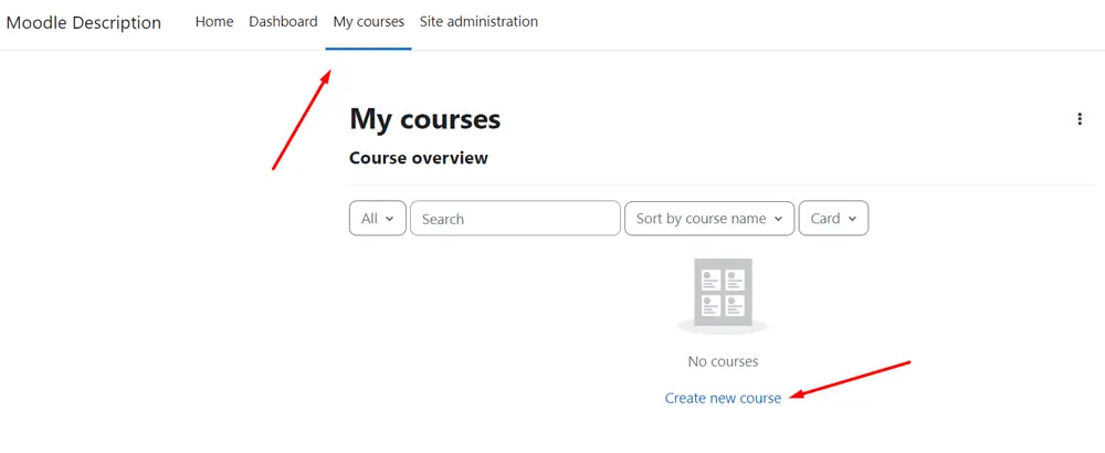 Create Moodle Course: Step-by-Step Guide Create Moodle Course: Step-by-Step Guide, Create a new course 3