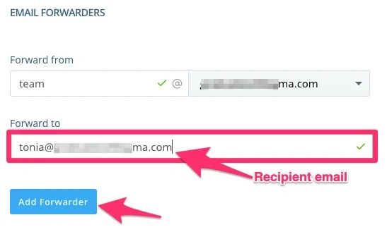 Regular vs Forwarding Email Explained, Create The Connection