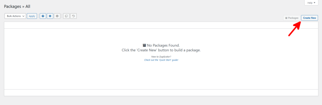 WordPress Site Launch Checklist, 2. Create a package and set it up on your hosting account