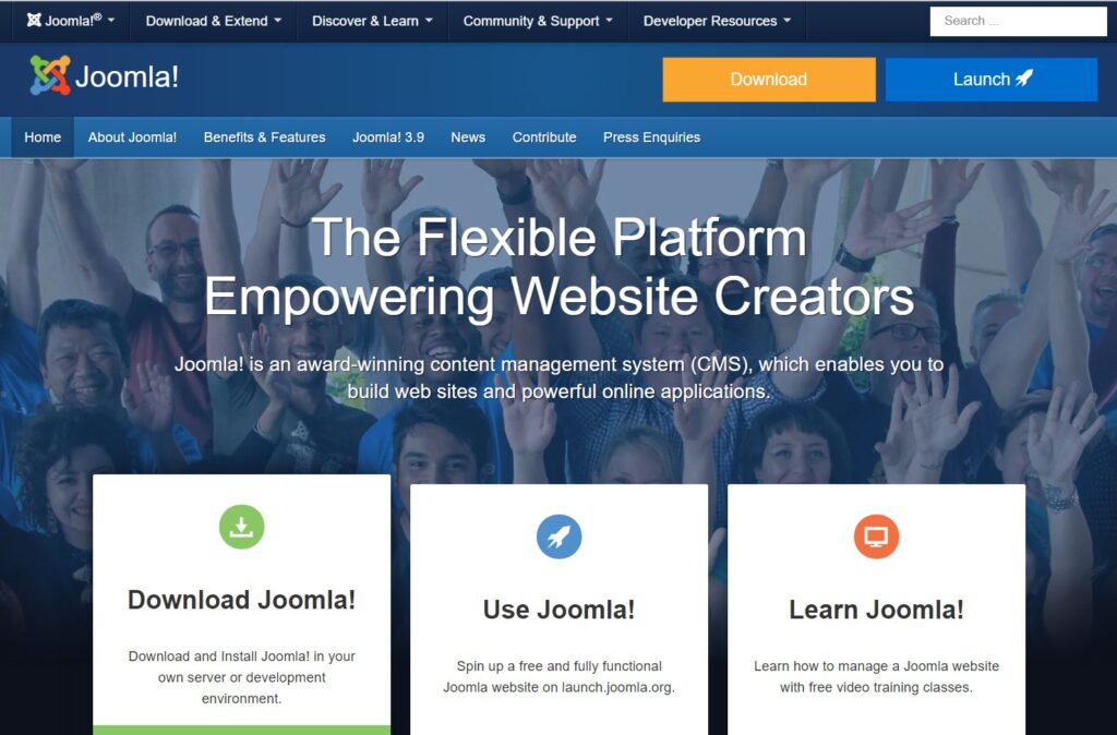 Joomla.com vs. Joomla.org – Which to Choose? Joomla.com vs. Joomla.org – Which to Choose?, What is Joomla.org?