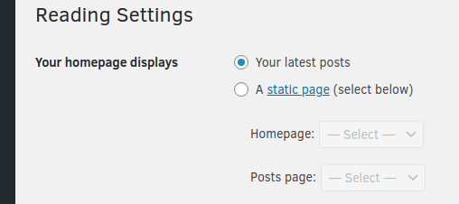 Setting up Your WooCommerce Store Setting up Your WooCommerce Store, Setting WooCommerce as the Front Page