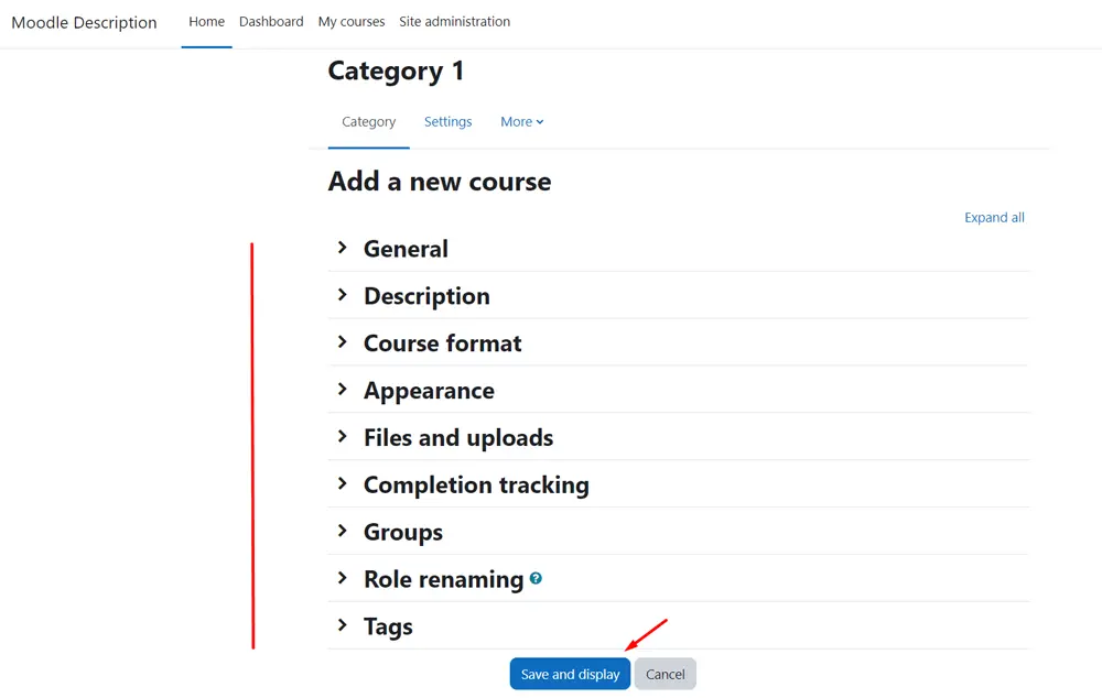 Create Moodle Course: Step-by-Step Guide Create Moodle Course: Step-by-Step Guide, Create a new course 4